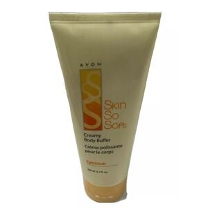 Avon Skin so soft creamy body buffer Lotion Light & Lush 6.7 fl oz